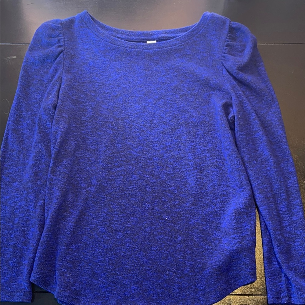 Old Navy Royal Blue Knit Sweater medium